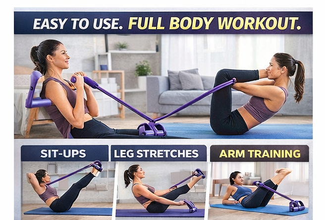 Yoga Pedal Puller Resistance Band Fitness Equipment