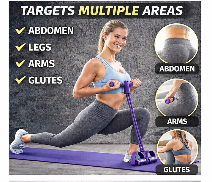 Yoga Pedal Puller Resistance Band Fitness Equipment